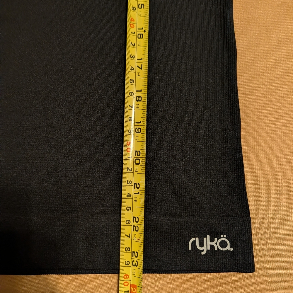 Ryka Black And Gray Athletic Tank Top With Blue Stripes - Picture 7 of 8